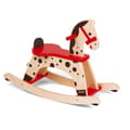 Miniatyrbild 4 av 4: Caramel Wooden Gunghäst - JANOD - Anti-Tilt System - Från 1 år