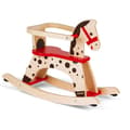 Miniatyrbild 2 av 4: Caramel Wooden Gunghäst - JANOD - Anti-Tilt System - Från 1 år