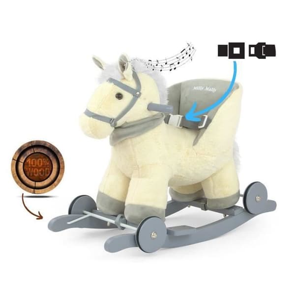 Gungbräda Milly Mally Polly Beige