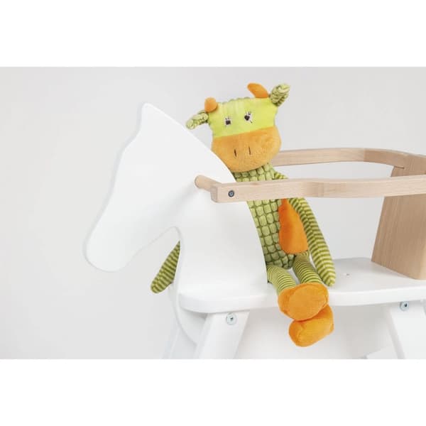 Rootz keinuhevonen "Pinolino" - Puinen rokkari - Lasten lelu - Massiivipyökkipuu - 86cm x 31cm x 58cm