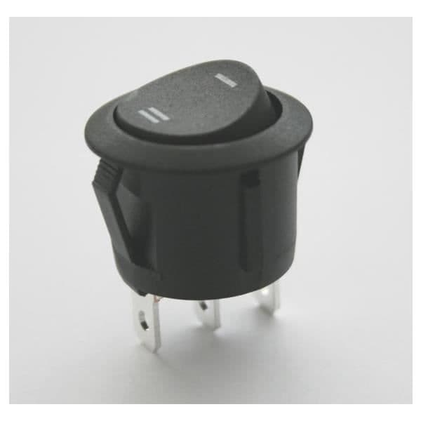 Switch 11.478.I Electro DH Unipolar rocker svart kropp och svart nyckel 8430552091218