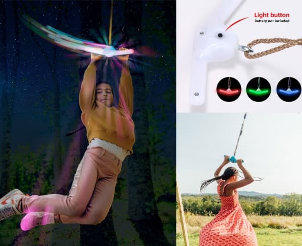 Adventure Sports Twister LED Spinner Gynge