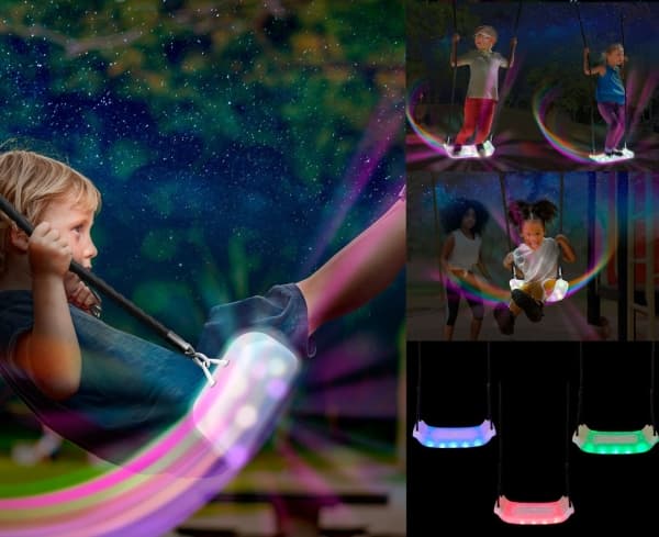 Adventure Sports Lys-Op LED Gynge