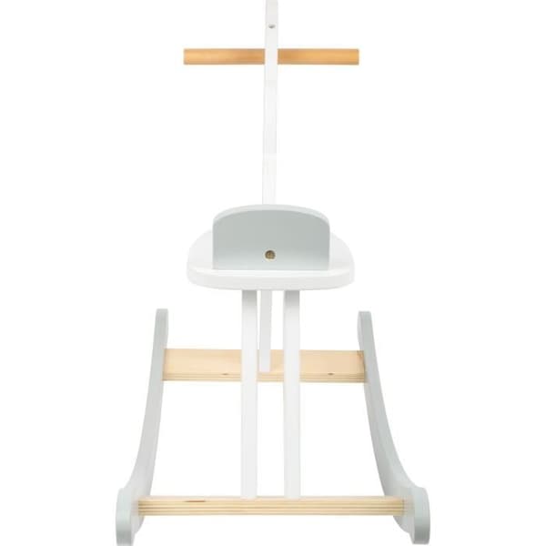 Skandijunior gunghäst i trä - SMÅFOTA - 70 cm - Grå