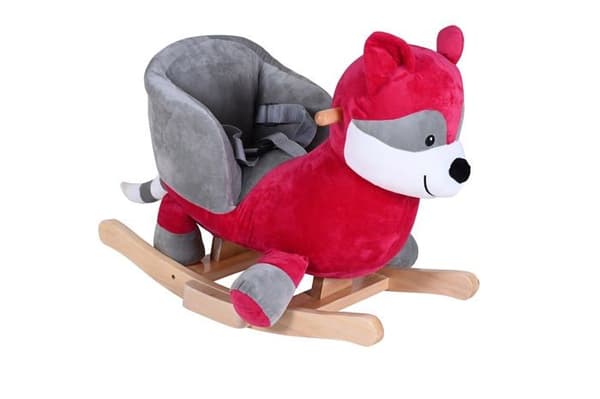 Gungleksak Knorrtoys - 40621 - .COM- Raccoon Swing, , Mörkröd