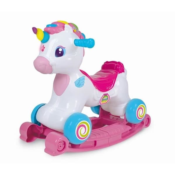 Rocking Unicorn och Carrier Zoe My Favorite Unicorn från Baby Clementoni