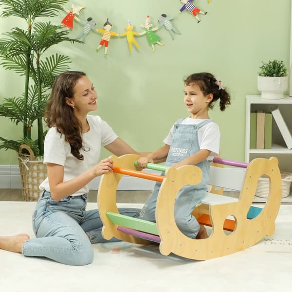 Klätterställning Set, 91x41x48 cm, Flerfärgad