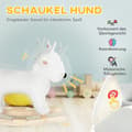 Miniatyrbild 4 av 9: Gungdjur, 67x32.5x60 cm, Vit