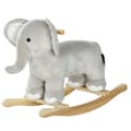 Miniatyrbild 1 av 7: Gungdjur, Skakande Elefant, 64.5x31x52 cm, Grå