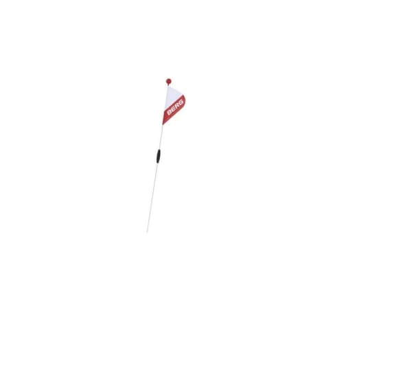Berg säkerhetsflagga S/M, längd 62cm