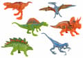Miniatyrbilde 3 av 5: Helicopter Dinosaurs Vehicle Set 6 Colorful Pcs