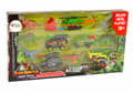 Miniatyrbilde 5 av 5: Helicopter Dinosaurs Vehicle Set 6 Colorful Pcs