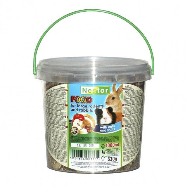 Nestor Food 1000ml Rodent Big Walnut-Fruit 530g