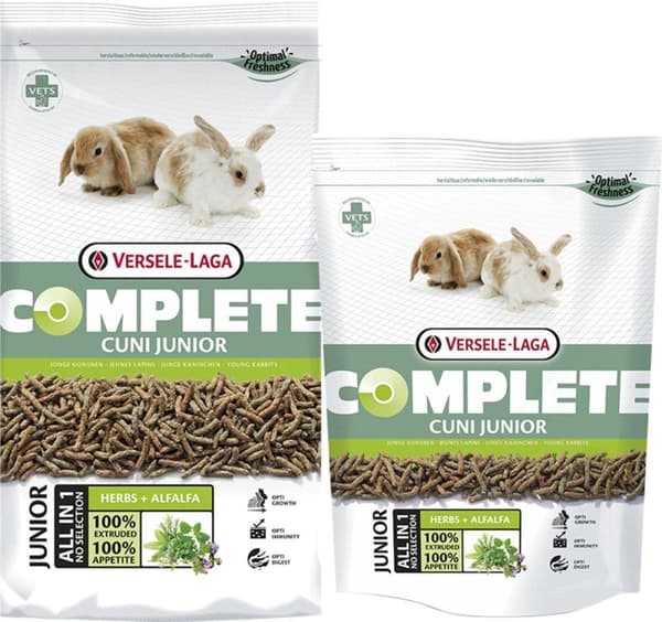 VERSELE LAGA Complete Cuni Junior - Foder til kaniner - 500 g