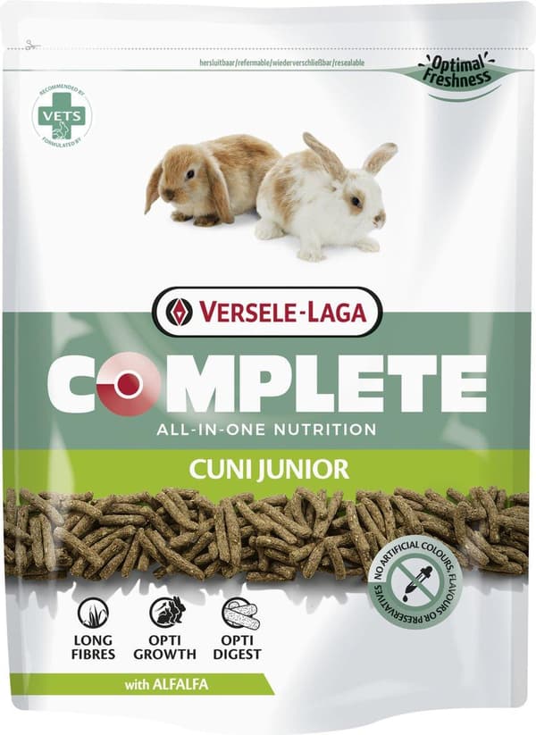 VERSELE LAGA Complete Cuni Junior - Foder til kaniner - 500 g