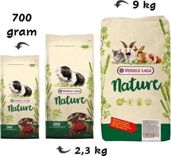 VERSELE LAGA Nature Cavia - Marsvinefoder - 2,3 kg