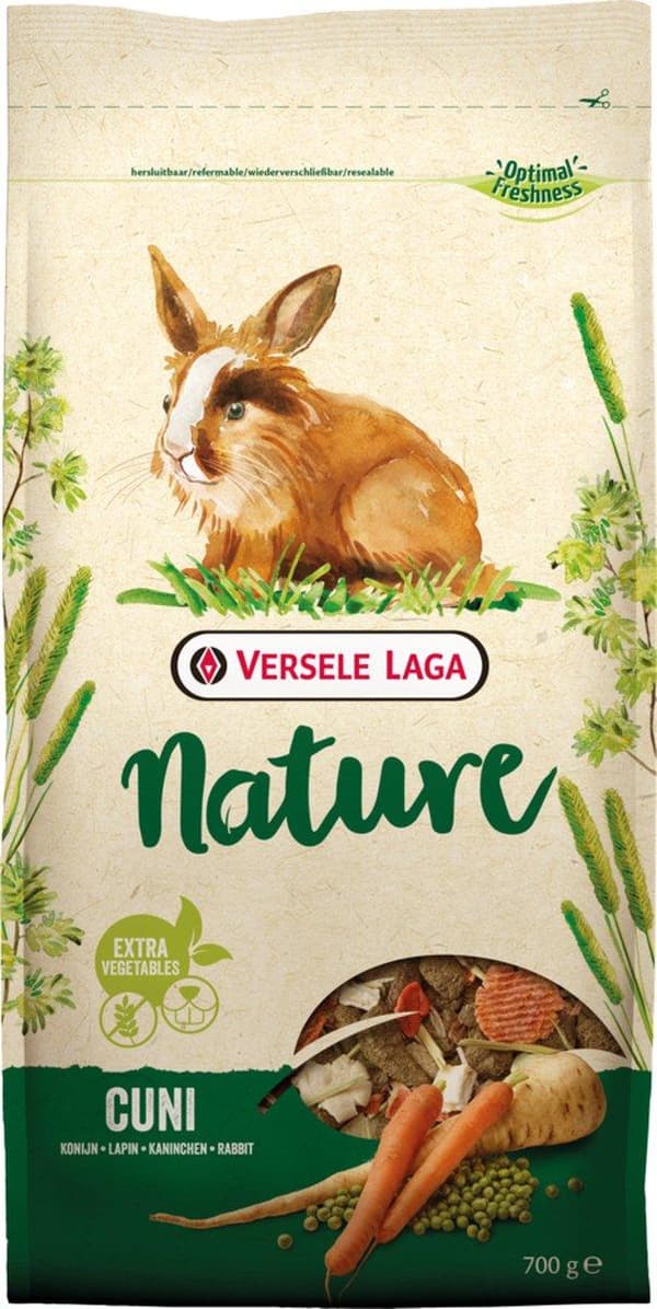 VERSELE LAGA Nature Cuni - Foder til kaniner - 2,3 kg