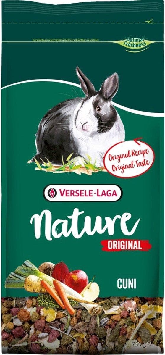 VERSELE LAGA Nature Original Cuni - Ruokaa minikaneille - 2,5 kg