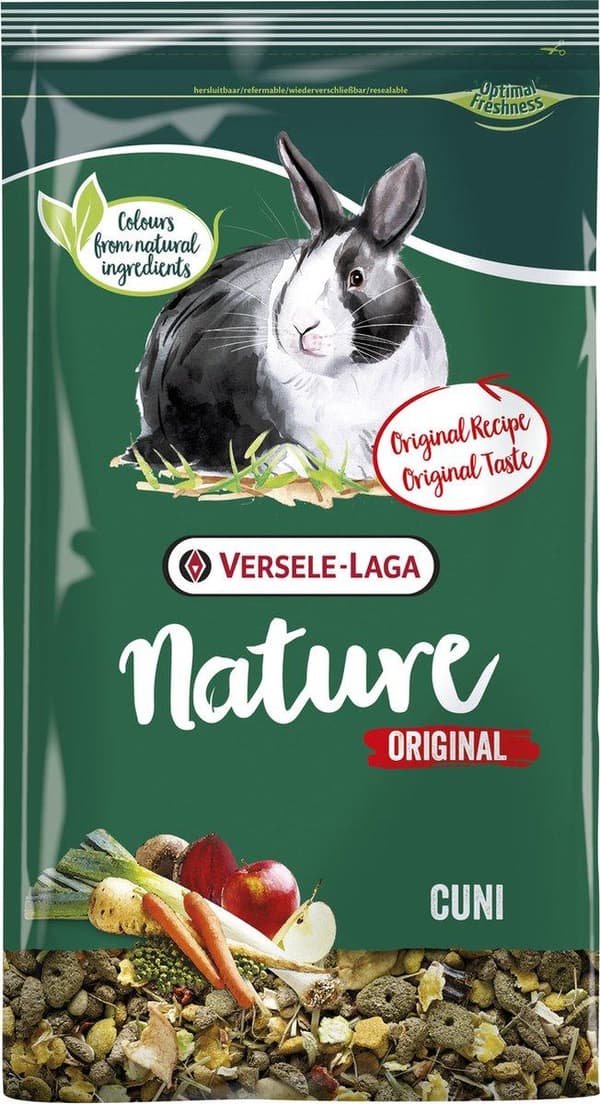 VERSELE LAGA Nature Original Cuni - Ruokaa minikaneille - 2,5 kg