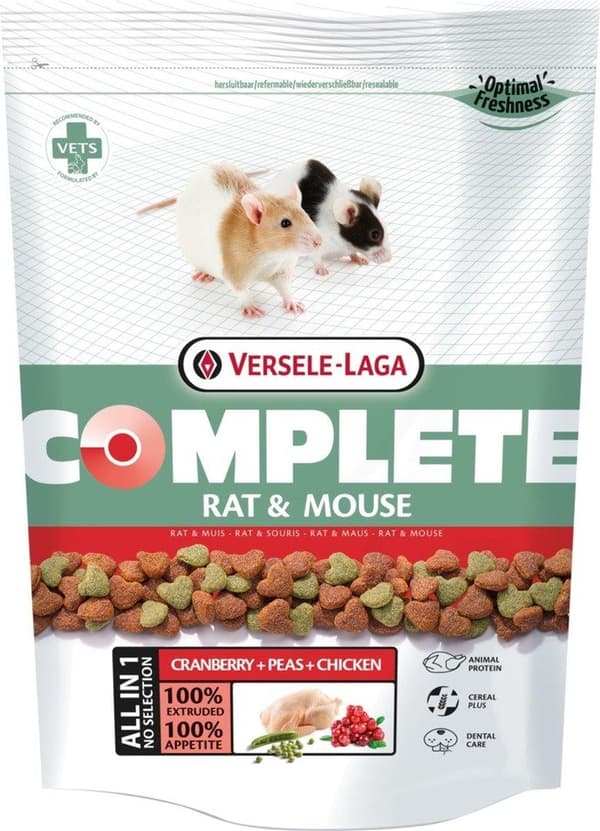 VERSELE LAGA Complete Rat&Mouse - Foder til rotter og mus - 2 kg