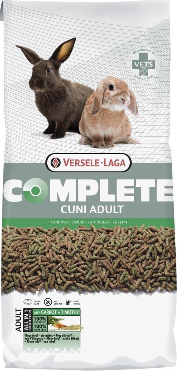 VERSELELAGA KANINFODER VUXEN 8 KG