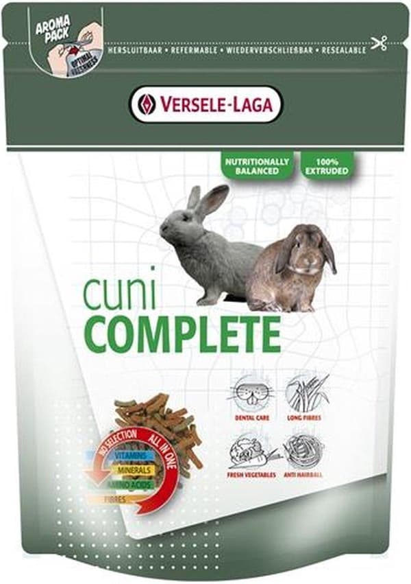 VERSELELAGA KANINFODER VUXEN 8 KG