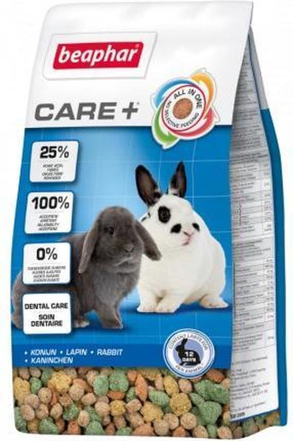 Beaphar Care+ Kaninfoder til kaniner - 1,5 kg