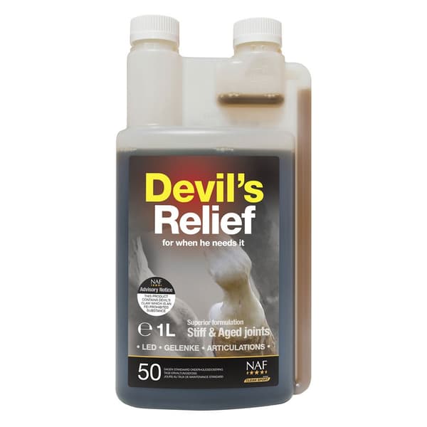 Naf Equine Täydentävä Ruoka Devils Relief 1l Kirkas