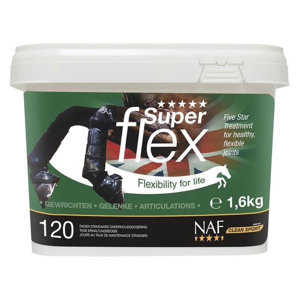 Naf Equine Supplerende Mad Superflex 1.6kg Transparent