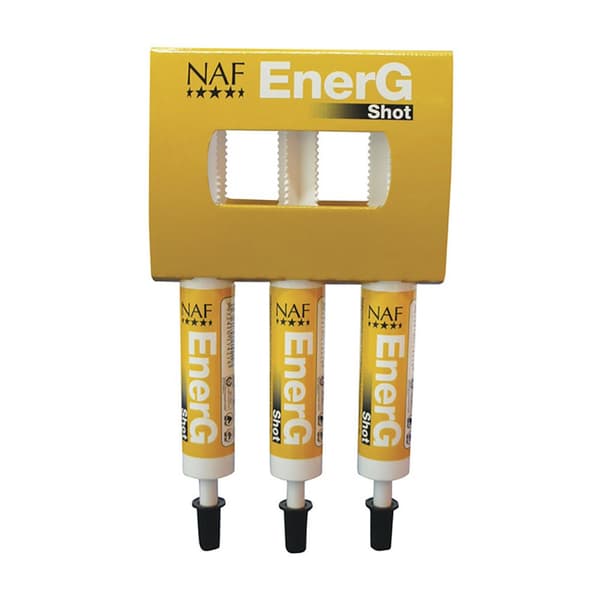 Naf Equine Supplerende Mad Energ Shot Gylden