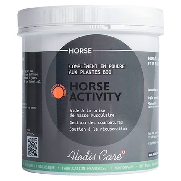 Alodis Täydentävä Ruoka Horse Activity 500g Kirkas