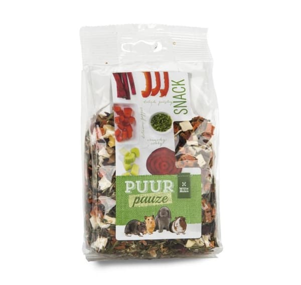 Herkku jyrsijöille PUUR välipala vihannekset/yrtit 100gr