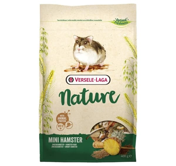 NATURE Hamster mini 400g täysrehu kääpiöhamstereille
