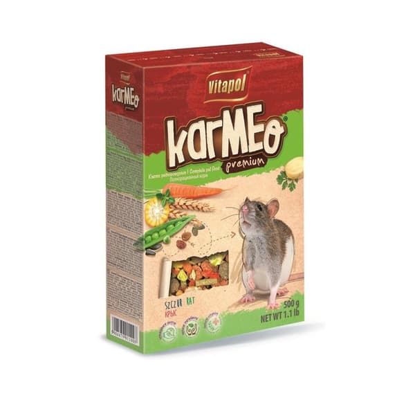 Fuldfoder KARMEO til rotter 500g.