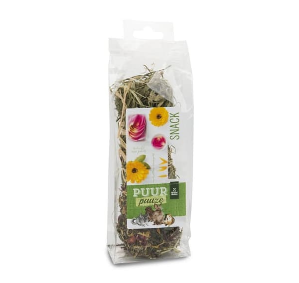 Pauze Hay Stick Marigold & Rose Kronblade til gnavere 70g