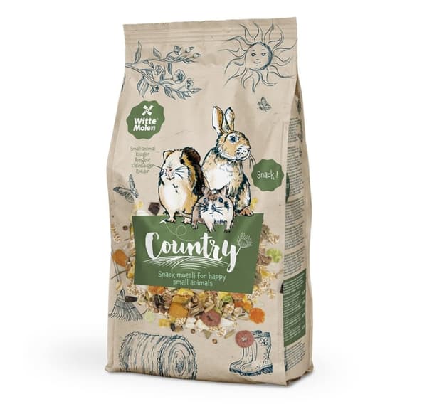 Kompletterande foder COUNTRY Snack Müsli 0,8kg för gnagare