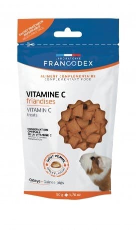 FRANCODEX C-vitamin godbidder - Marsvin godbid - 50g