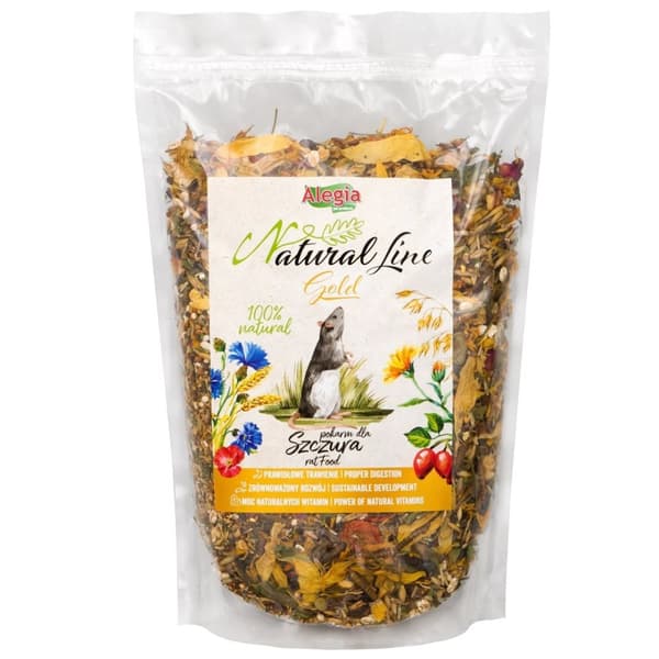 ALEGIA Natural Line Gold - tørfoder til rotter - 2,2 kg