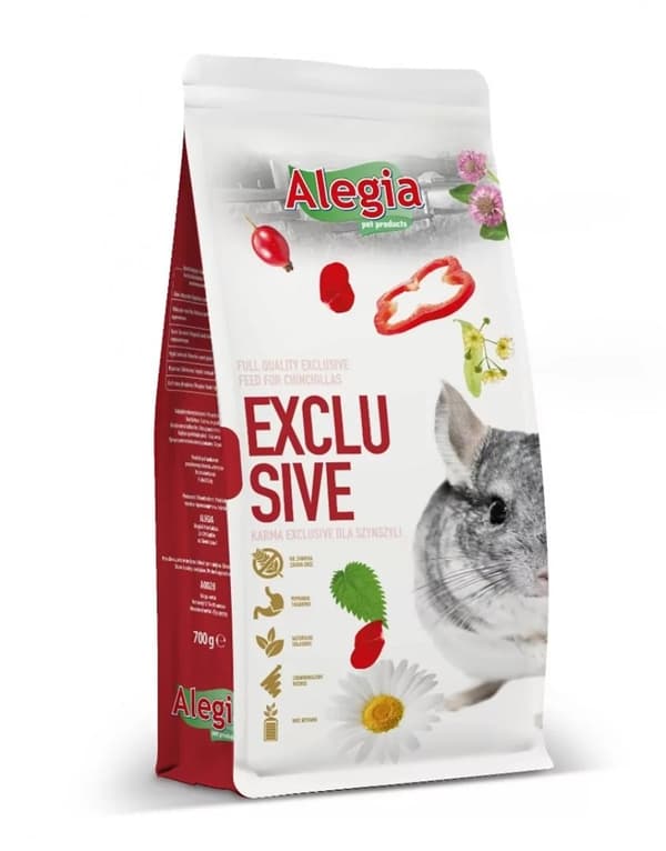 ALEGIA Exklusiv Chinchilla - chinchillafoder - 700g