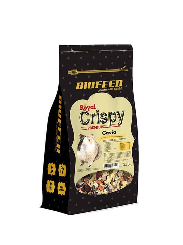 BIOFEED Royal Crispy Premium Cavia - marsujen ruoka - 2 kg