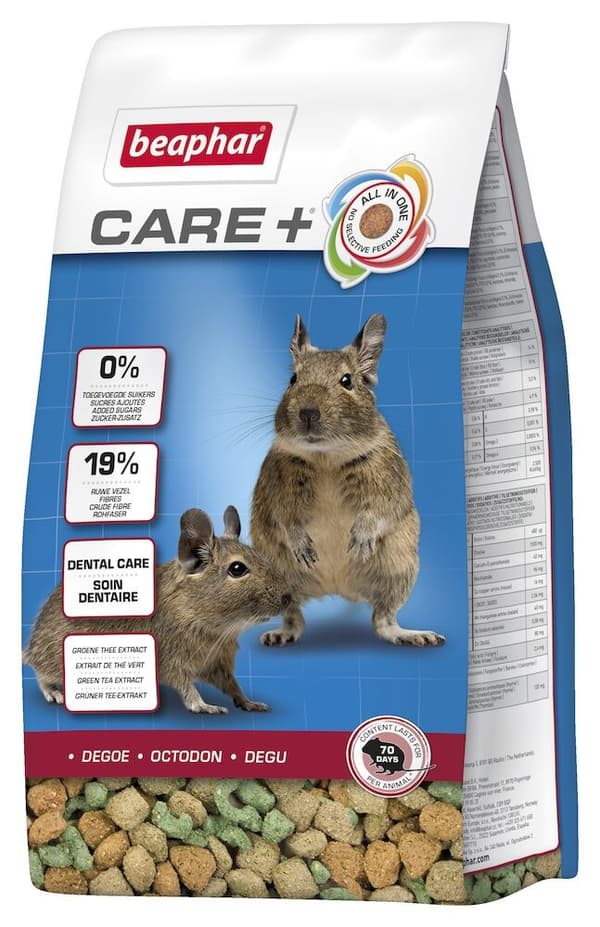 BEAPHAR Care+ Degu - torrfoder för deguer - 700 g