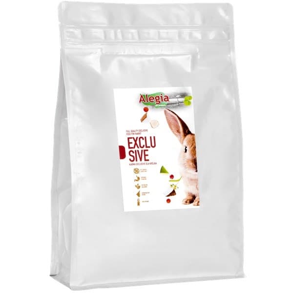 ALEGIA Exclusive Rabbit - kaninfoder - 1,6 kg