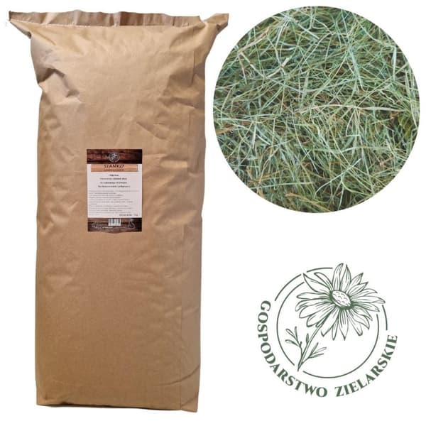 FACTORYHERBS Dammfritt gårdshö örtgård – för kaniner och gnagare - 3 kg