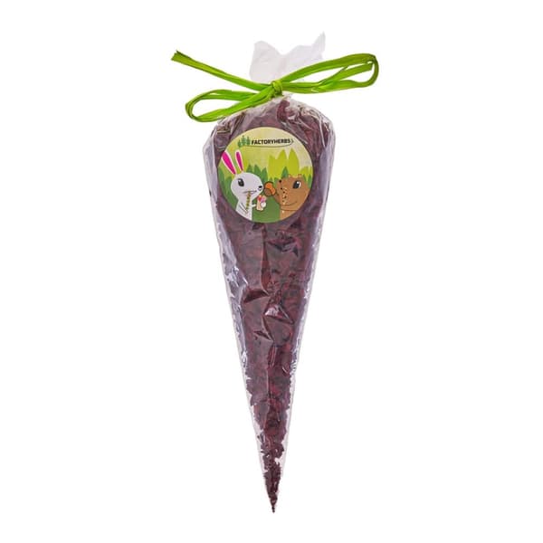 FACTORY HERBS Punajuurikuutiot - herkku jyrsijöille ja kaneille - 100 g