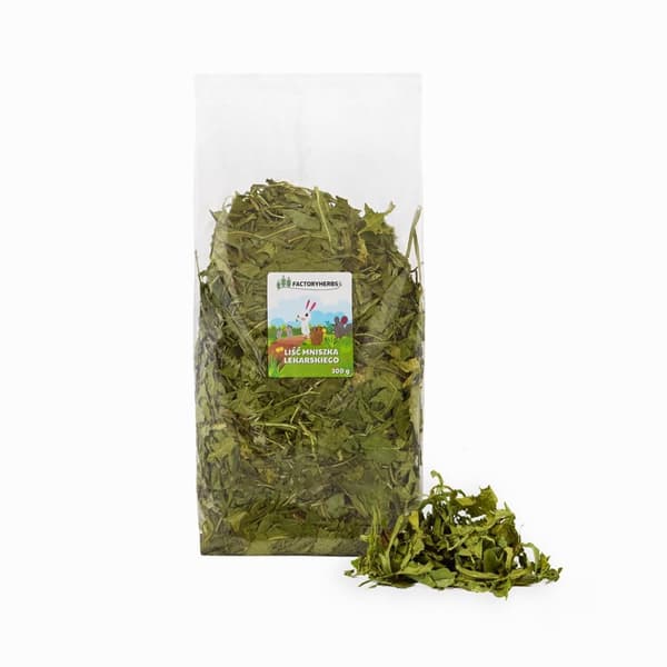 FACTORYHERBS Mælkebøtteblad - godbid til gnavere og kaniner - 300g