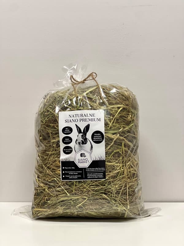 Naturligt Premium Hø 400 g til kaniner, marsvin og gnavere