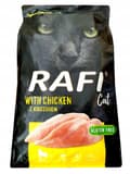 Miniatyrbild 4 av 11: Rafi CAT Torrfoder för katter KYCKLING 7 kg