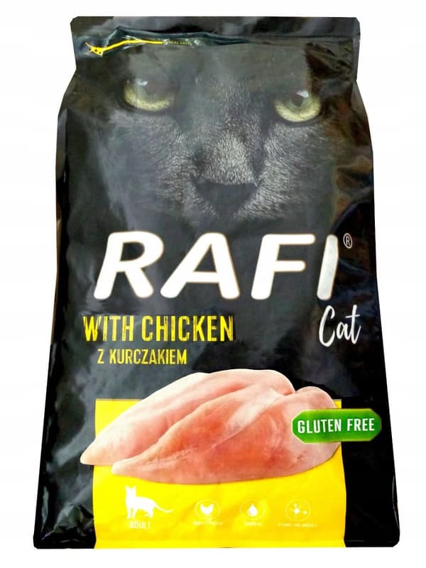 Rafi CAT Torrfoder för katter KYCKLING 7 kg
