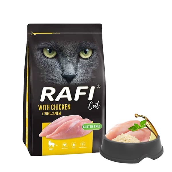 Rafi CAT Torrfoder för katter KYCKLING 7 kg
