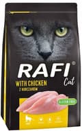 Miniatyrbild 1 av 11: Rafi CAT Torrfoder för katter KYCKLING 7 kg